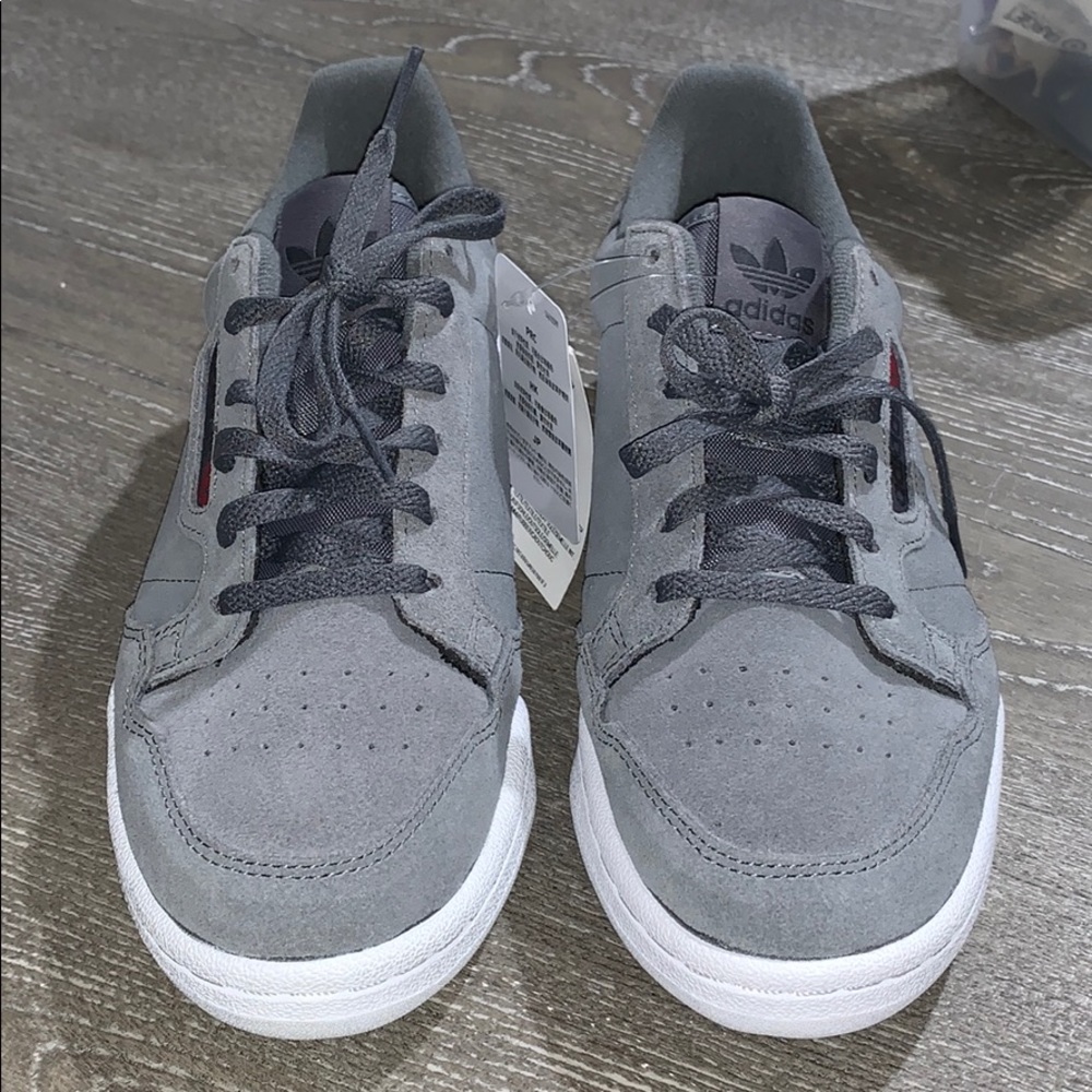Adidas Continental 80 Grey Suede